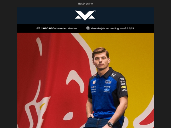 NIEUW! 2026 Red Bull Teamwear nu verkrijgbaar!