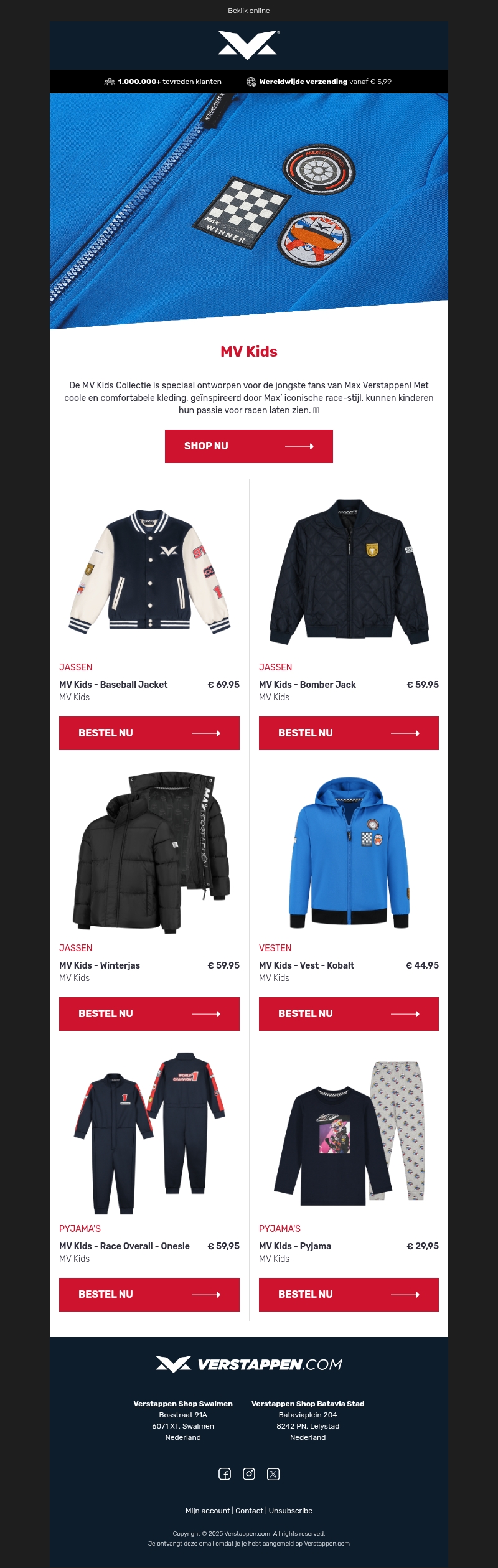 De MV Kids Collectie voor kleine racefans! 🏎️✨ De MV Kids Collectie voor kleine racefans! 🏎️✨