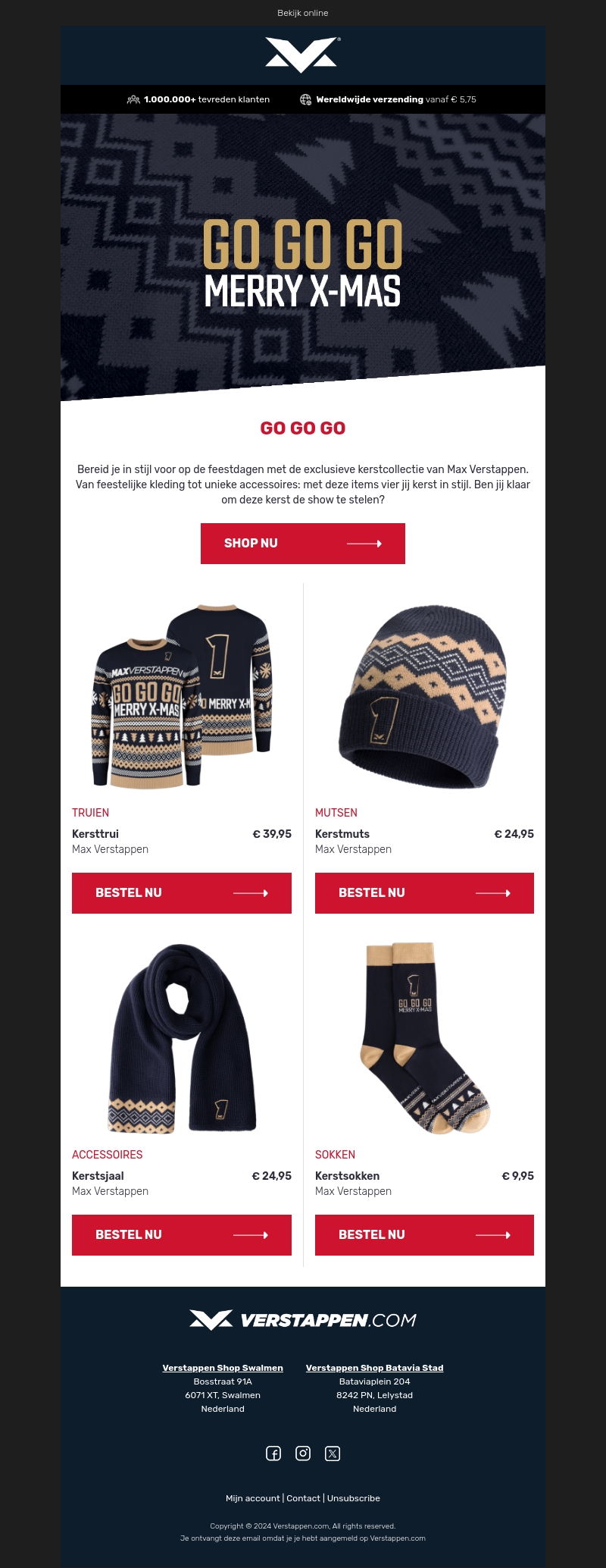 Bereid je voor op de feestdagen! Bereid je voor op de feestdagen!