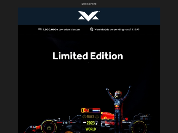 Limited Edition: 1:12 - RB19 Qatar 2023 - World Champion!