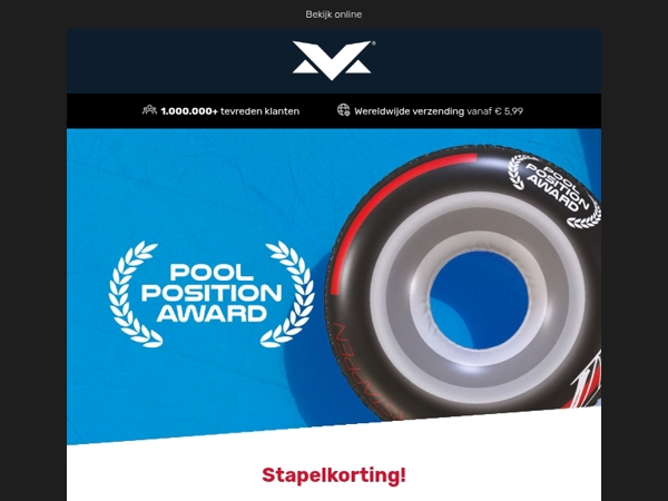 Tot 40% stapelkorting op Max’ zwemartikelen!