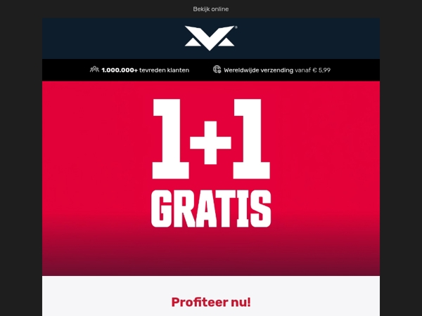 🔥 1 + 1 GRATIS in de Max Verstappen Shop Swalmen! 🔥