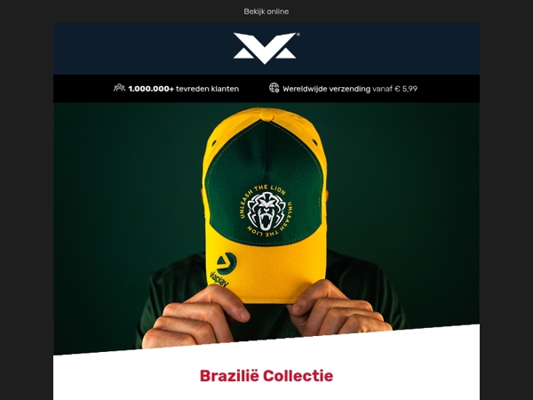 Actie. Snelheid. Stijl. Ontdek de Brazilië Collectie 2025