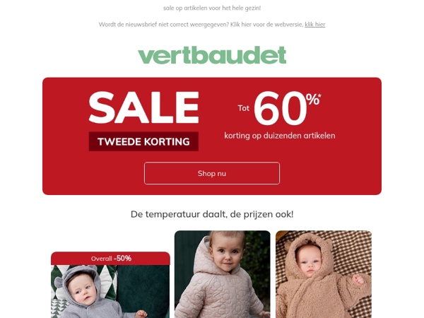 Tot -60% op mode & schoenen