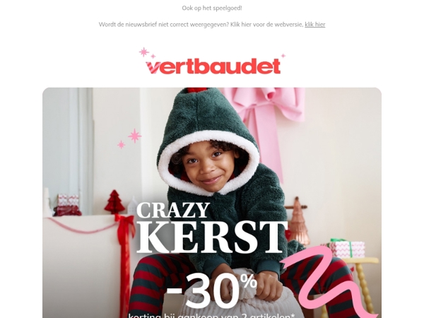 ❄️ -30% bij aankoop van 2 of meer artikelen om heerlijk warm te blijven