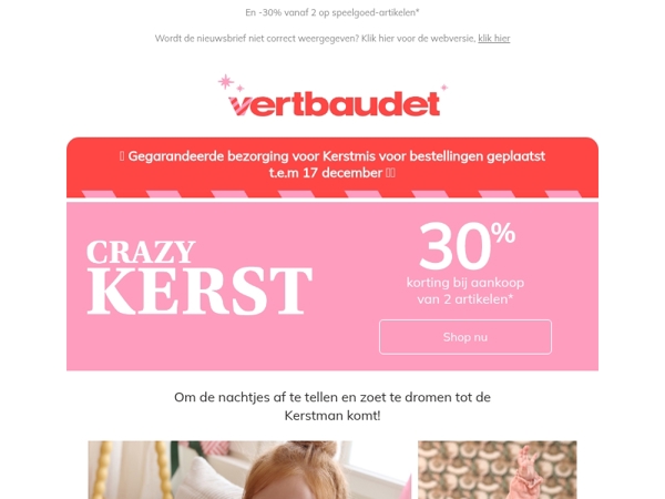 🎄 -30%* op winterpyjamas