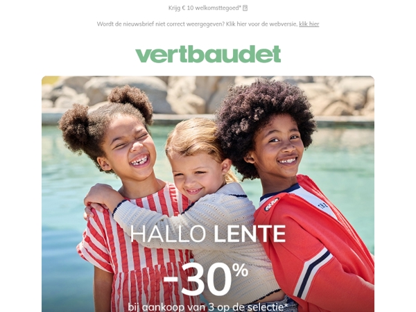 -30% van 3 artikelen* | Hallo Lente 🌸