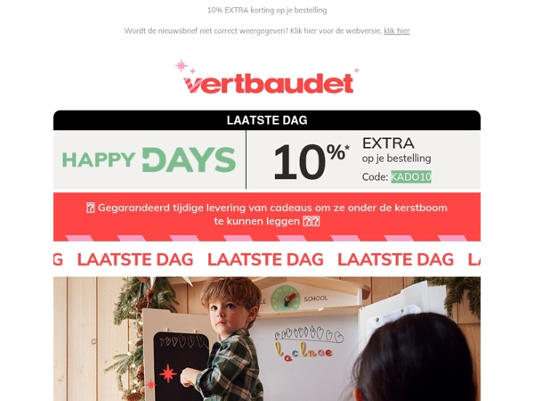 🚨 LAATSTE DAG om je aanbiedingen