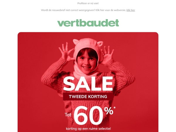 🔔VERRASSING: de sale gaat door, tot 60% korting!*