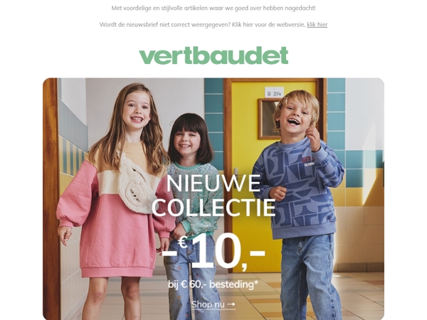 Profiteer van € 10 korting op mode-items!