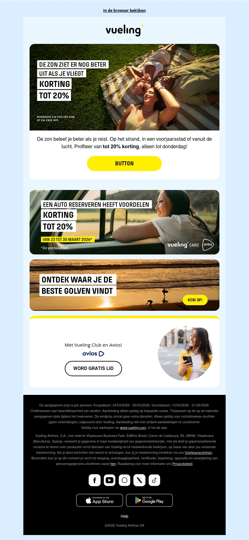 ☀️ Tot -20% om dichter bij de zon te komen ☀️ ☀️ Tot -20% om dichter bij de zon te komen ☀️