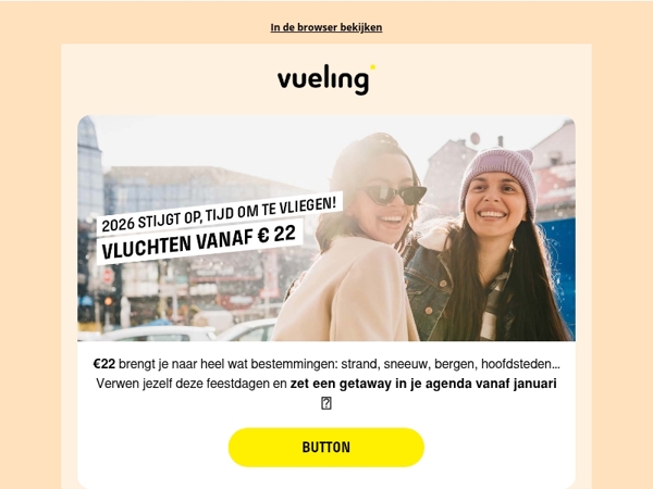 🛫 De €22-promo loopt nog!