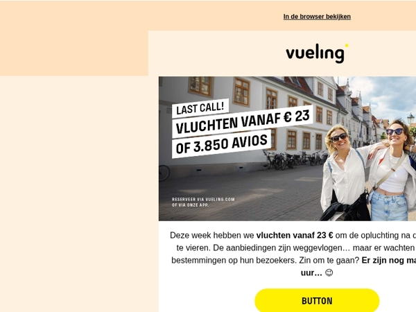 Deze promo vervliegt binnen enkele uren… 👉