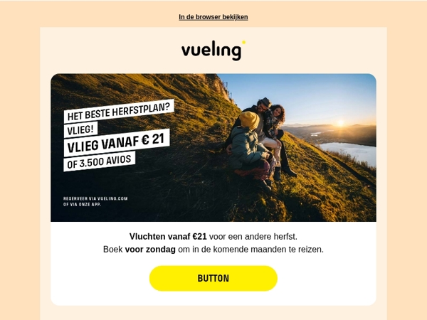 🍁 Plannen voor de herfst: meer vliegen 🍁