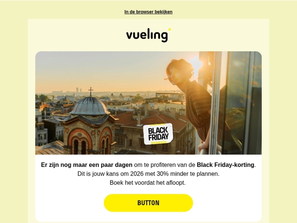 ⏳ Laatste oproep: 30% alleen tot en met zondag