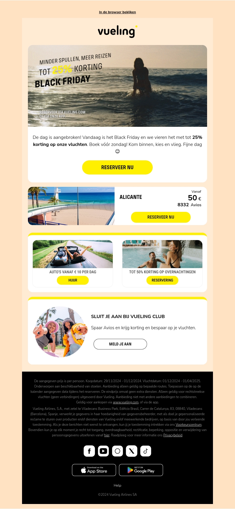 Het is Black Friday! Tot 25% korting op onze vluchten ππ Het is Black Friday! Tot 25% korting op onze vluchten ππ