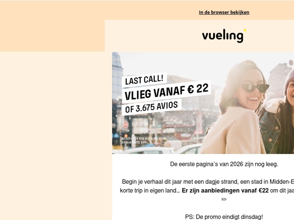 💛 Wat wordt jouw eerste getaway van 2026? 💛