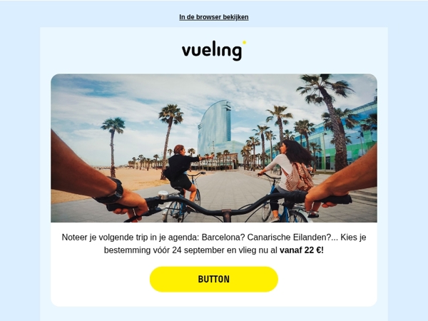 Routine? Nee, bedankt. 👉 Vanaf 22 €!