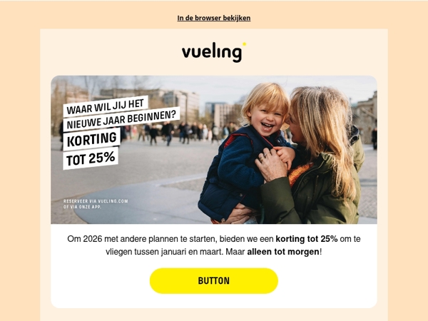 🚀25% korting🚀 Begin het jaar ver van huis