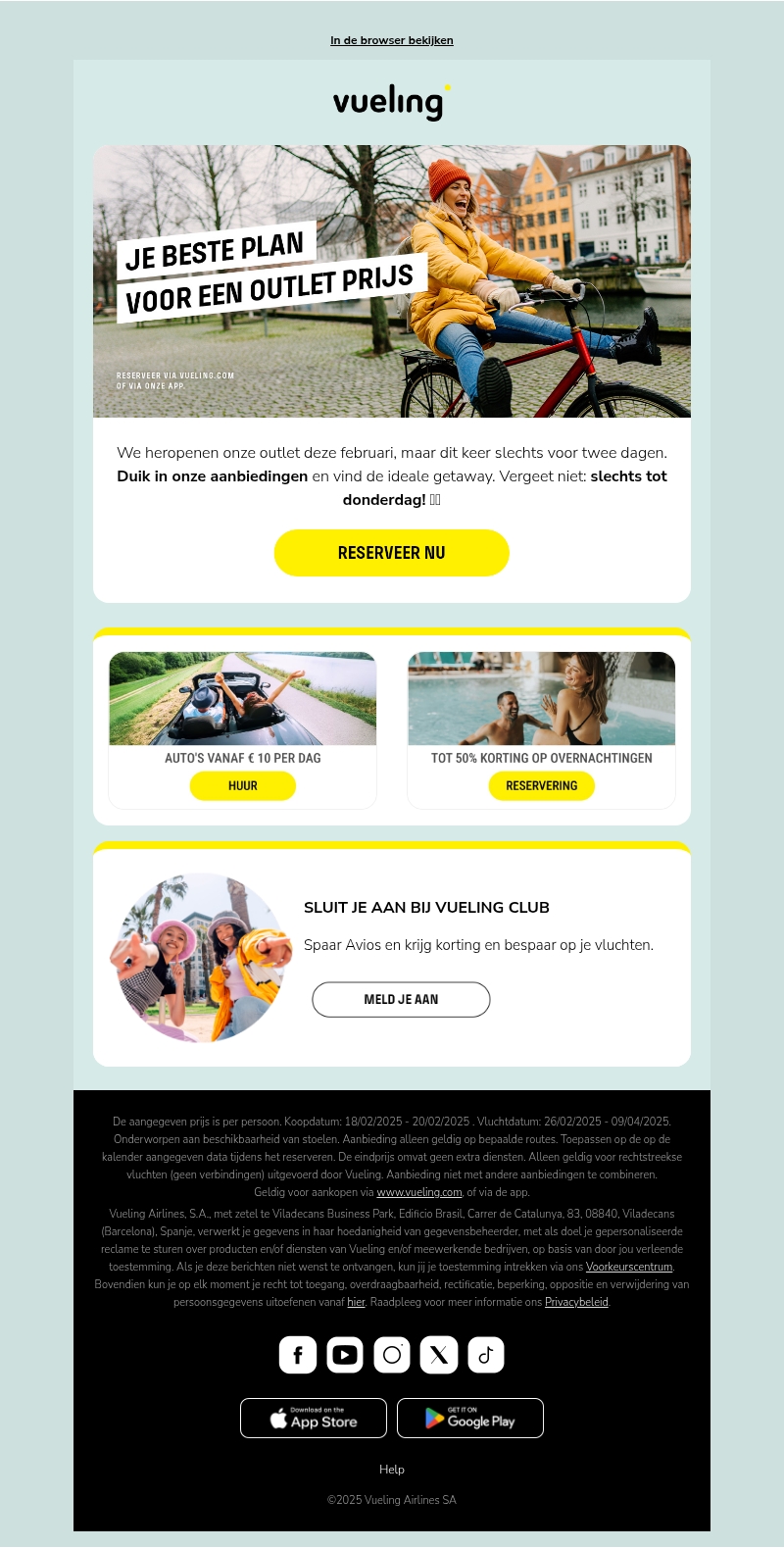 Jouw beste plan voor een outletprijs π Jouw beste plan voor een outletprijs π