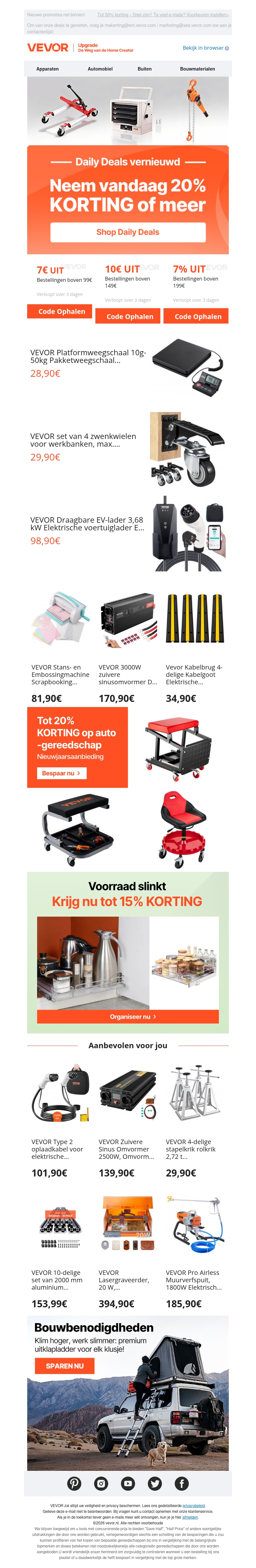 Dagelijkse Verse Aanbiedingen: De topdeals van deze week tot 20% korting Dagelijkse Verse Aanbiedingen: De topdeals van deze week tot 20% korting