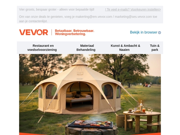 Mega Zomersale – Tot 30% korting!