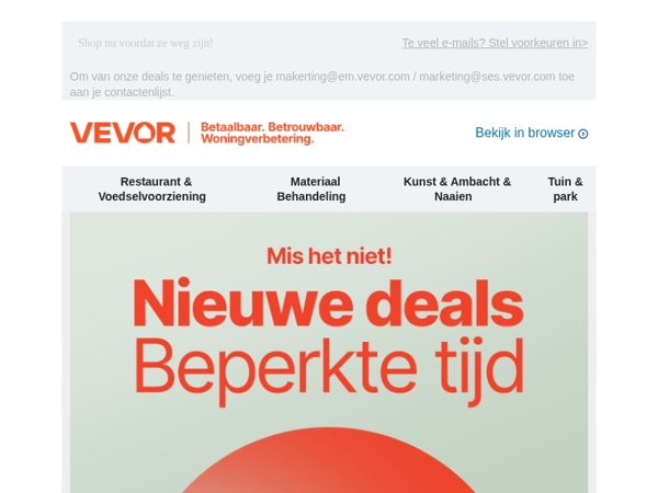 Ontgrendel exclusieve weekendaanbiedingen!