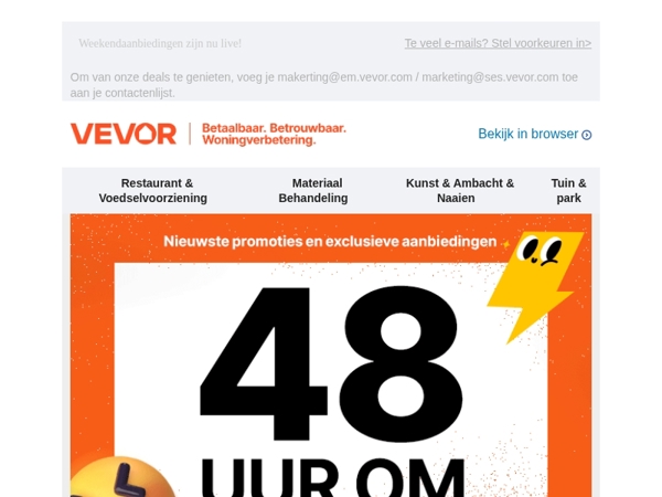 Twee dagen om groot te scoren