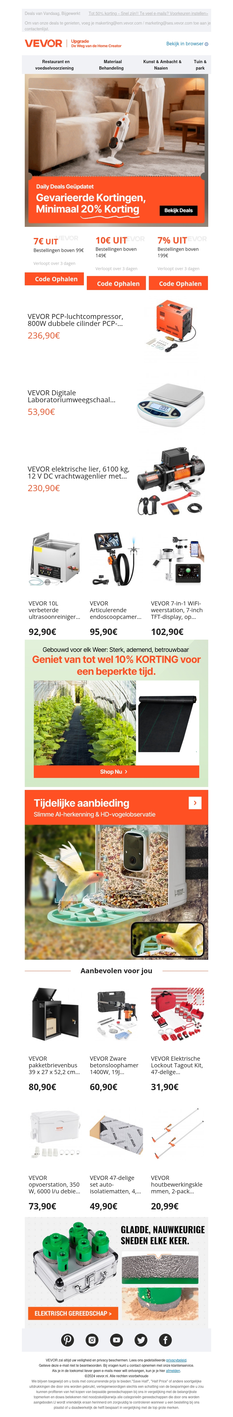 Nieuwjaar, nieuwe aanbiedingen: Elke dag tot wel 30% korting. Nieuwjaar, nieuwe aanbiedingen: Elke dag tot wel 30% korting.