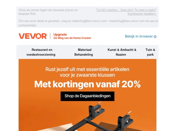 Trakt 2026 met Verse Dagelijkse Deals – Tot 20% korting!