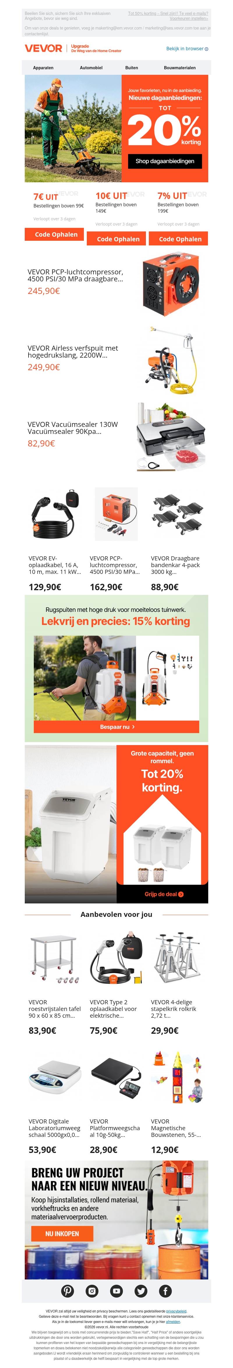 Dagelijkse Promotiehoogtepunten: Geniet van Nieuwe Kortingen & Tot 20% Korting Dagelijkse Promotiehoogtepunten: Geniet van Nieuwe Kortingen & Tot 20% Korting