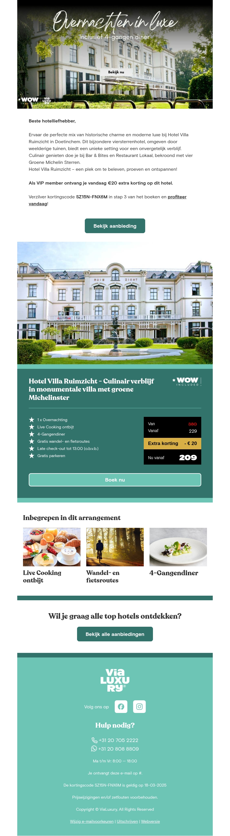 Ontdek dit 4✮ Pareltje: Vandaag met extra korting! Ontdek dit 4✮ Pareltje: Vandaag met extra korting!