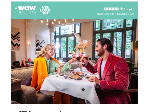 💚 De beste arrangementen, speciaal voor jou