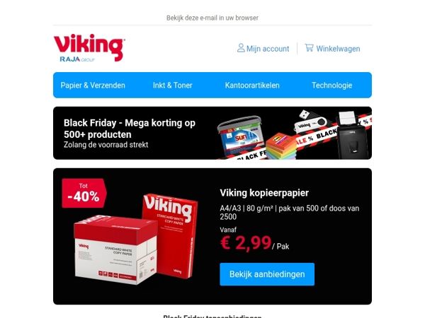 Mis het niet: kopieerpapier vanaf 2,99