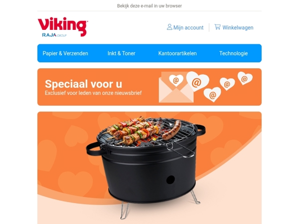 💌 Gratis houtskoolbarbecue