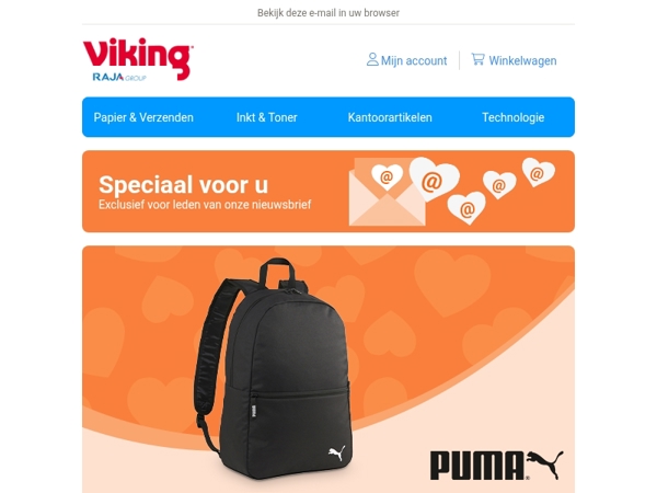 💌 Laatste kans: gratis Puma rugzak t.w.v. €20
