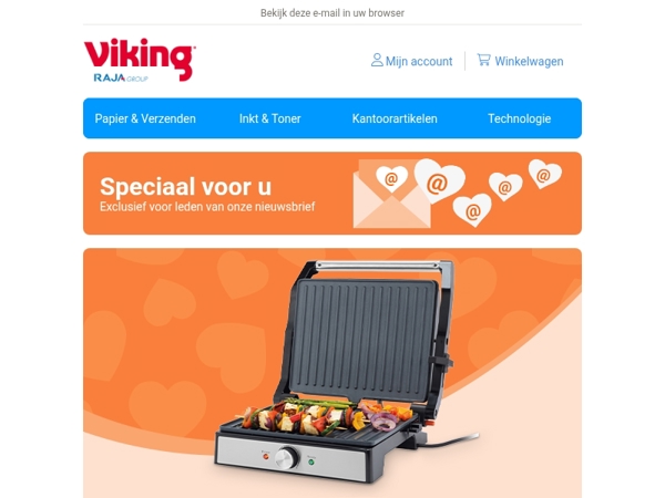 💌 Laatste kans: gratis contactgrill t.w.v. €49,99