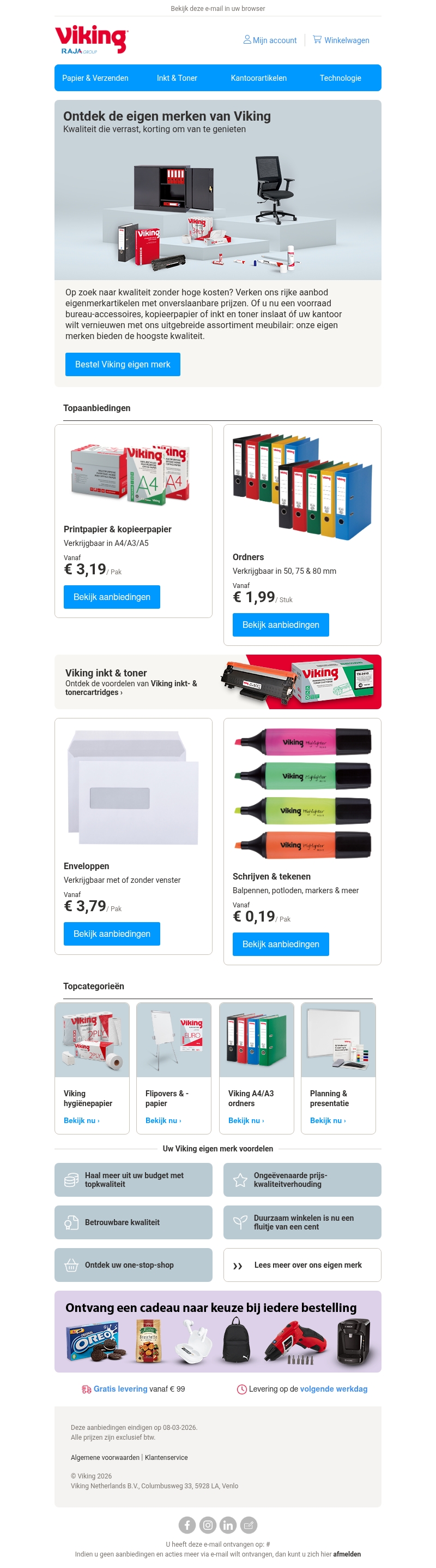 Viking assortiment: bespaar tot 69% Viking assortiment: bespaar tot 69%