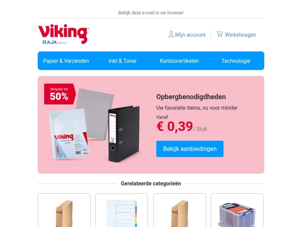 📂 Tot 50% korting op opbergbenodigdheden