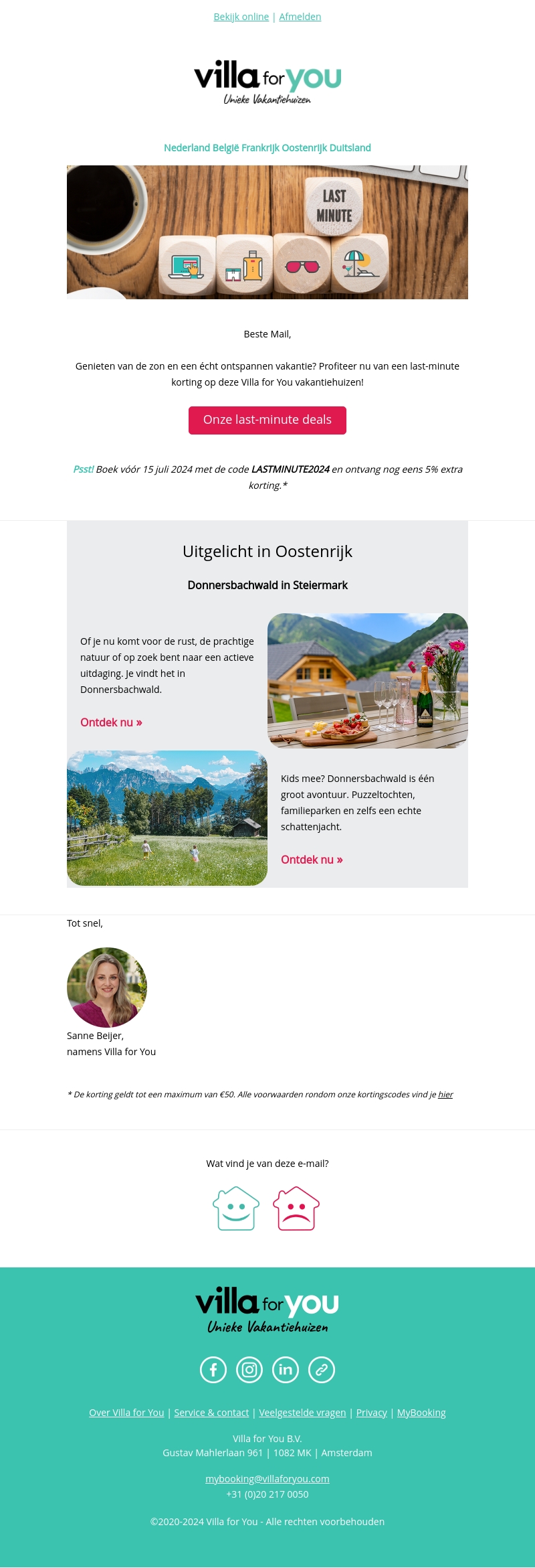 Last-minute deals voor een heerlijke vakantie βοΈπ‘ Last-minute deals voor een heerlijke vakantie βοΈπ‘