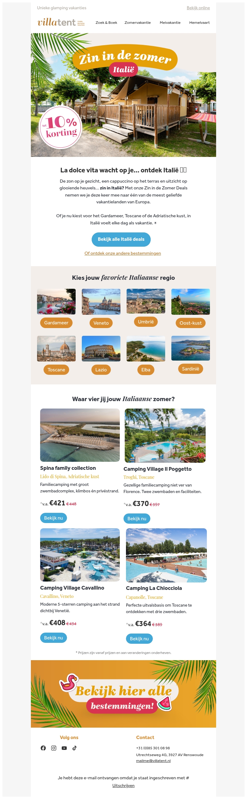 🇮🇹 Zin in Italië deze zomer? 🇮🇹 Zin in Italië deze zomer?