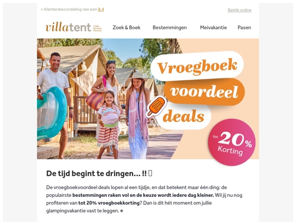 ⏰ De tijd dringt.. !!