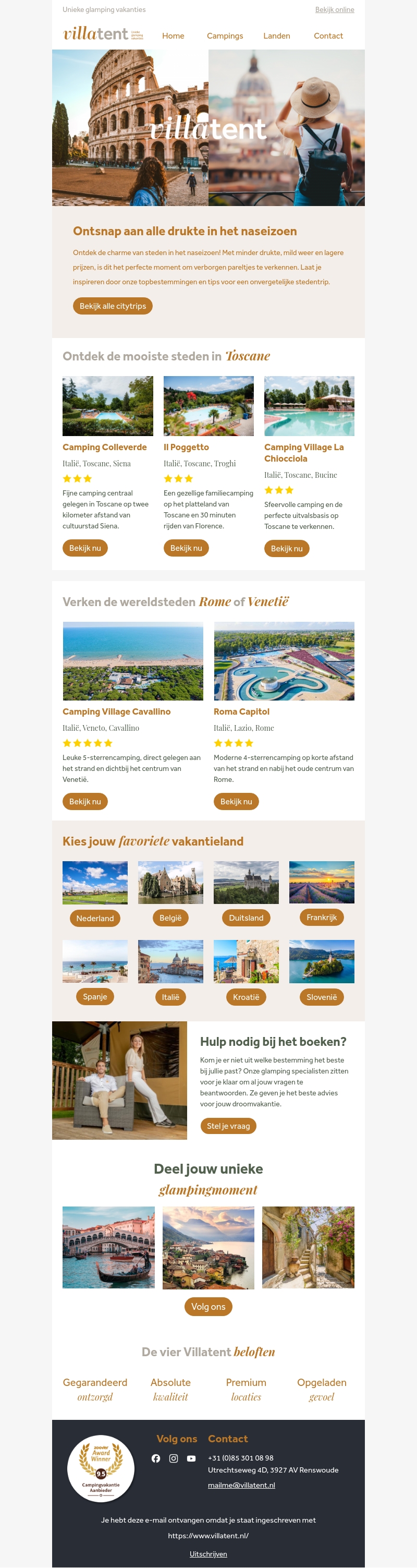 De leukste stedentrips in het naseizoen De leukste stedentrips in het naseizoen