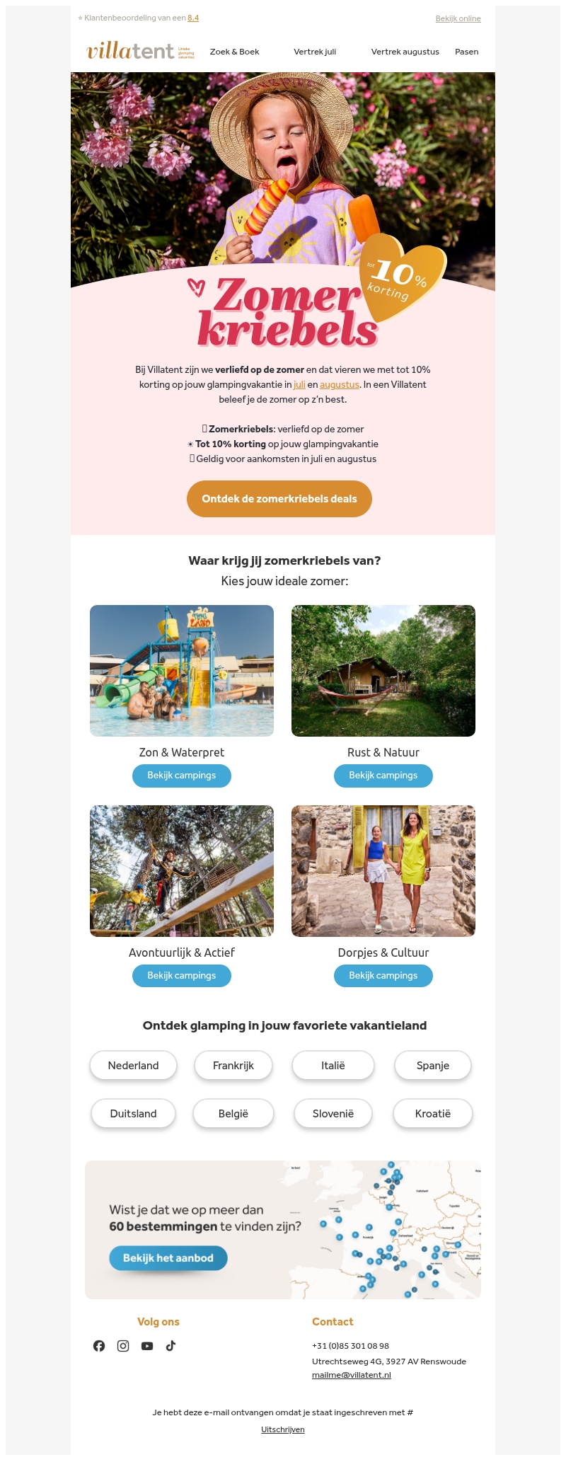 ☀️ Voel jij de zomerkriebels al? ☀️ Voel jij de zomerkriebels al?