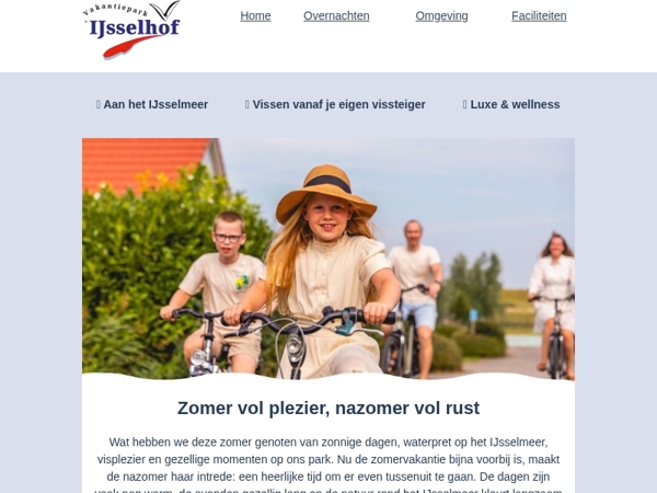 Vier de nazomer aan het IJsselmeer! 🐟
