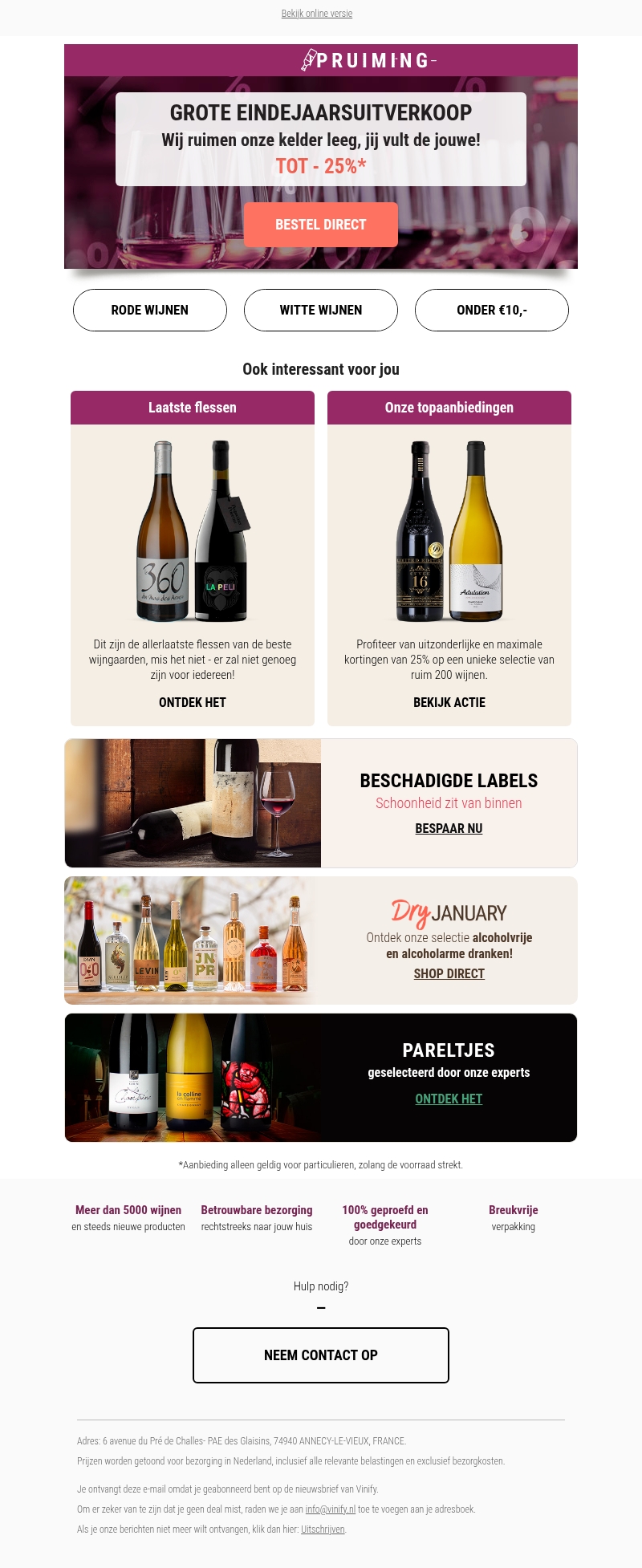 GIGA kelderopruiming - tot 25% korting! GIGA kelderopruiming - tot 25% korting!