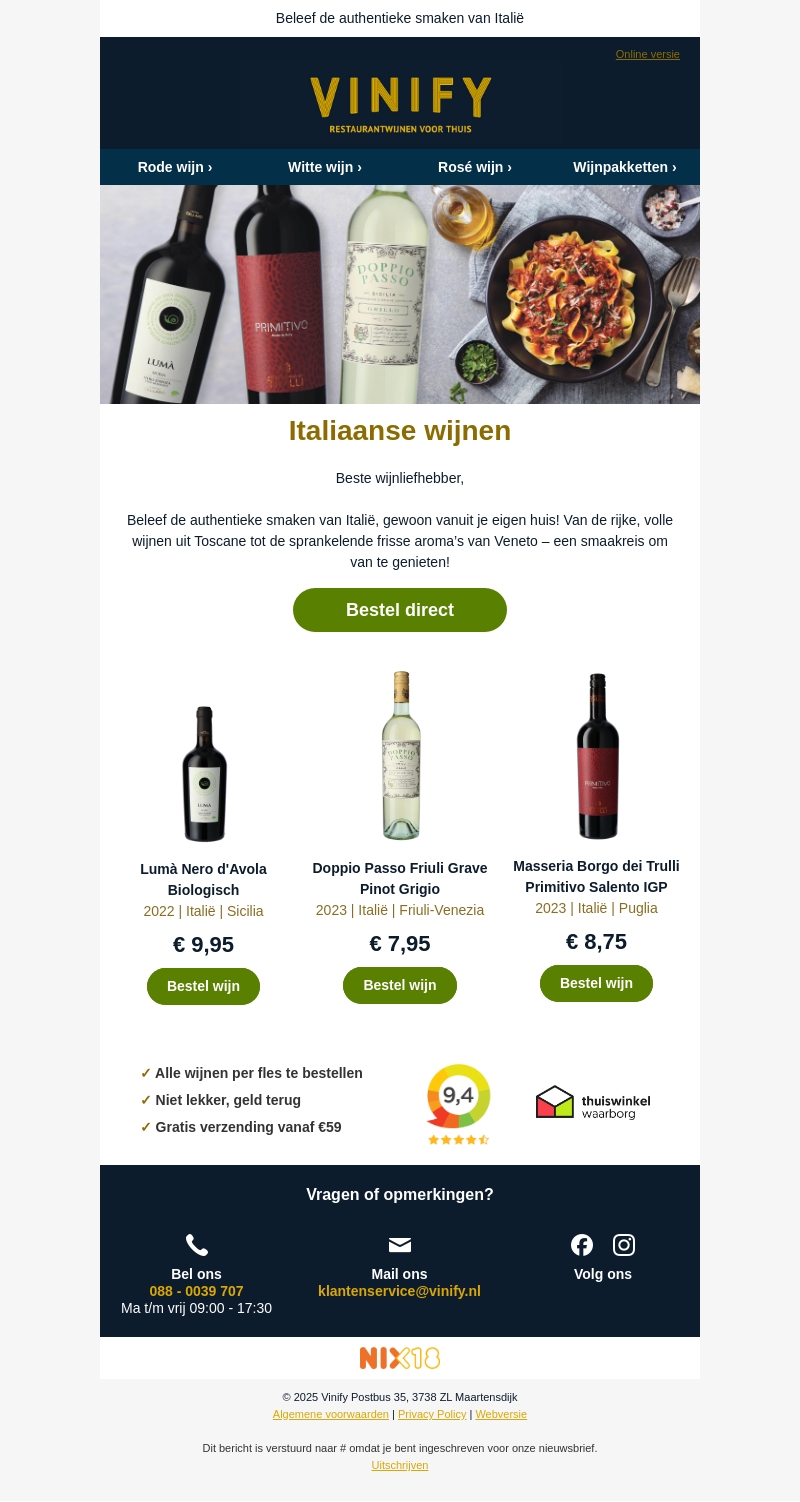 Een smaakvolle wijnreis door Italië Een smaakvolle wijnreis door Italië