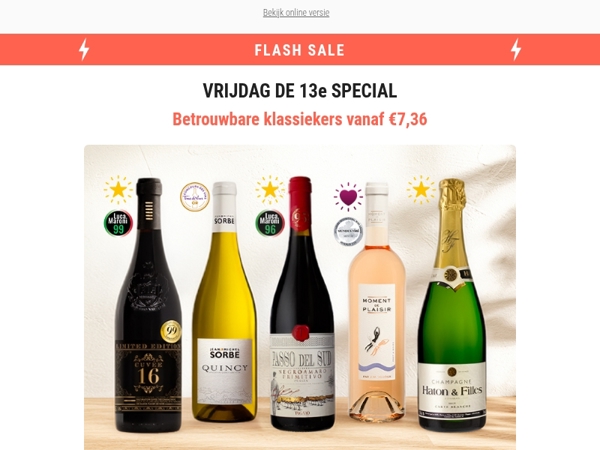 ⚡ GIGA flash-sale op vrijdag de 13e 🍀 Betrouwbare klassiekers!
