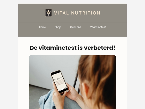 Begin 2026 gezond: de vernieuwde vitaminetest met verrassing 🎁