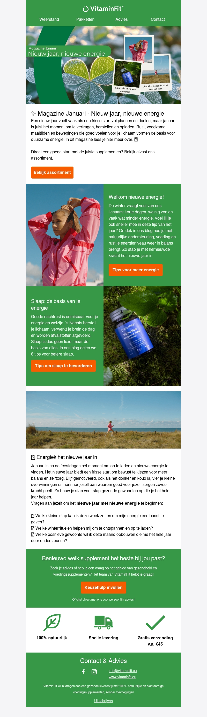 Magazine Januari - Nieuw jaar, nieuwe energie π± Magazine Januari - Nieuw jaar, nieuwe energie π±